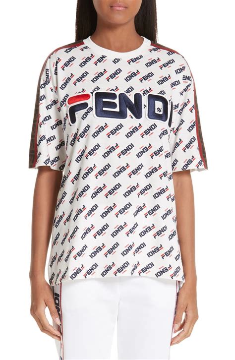 fendi mania logo|fila x fendi clothing.